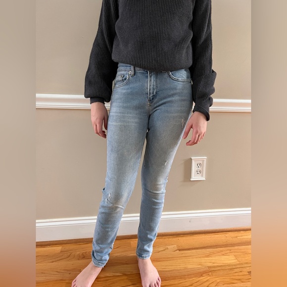 Used zara skinny jeans size 4 - Picture 3 of 10